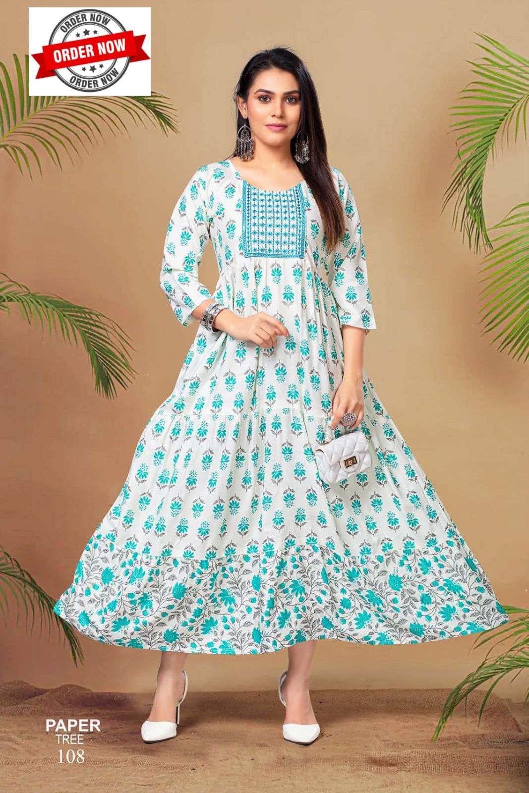 WHITE PAPER TREE VOL.1 Kurti Wholesale catalog