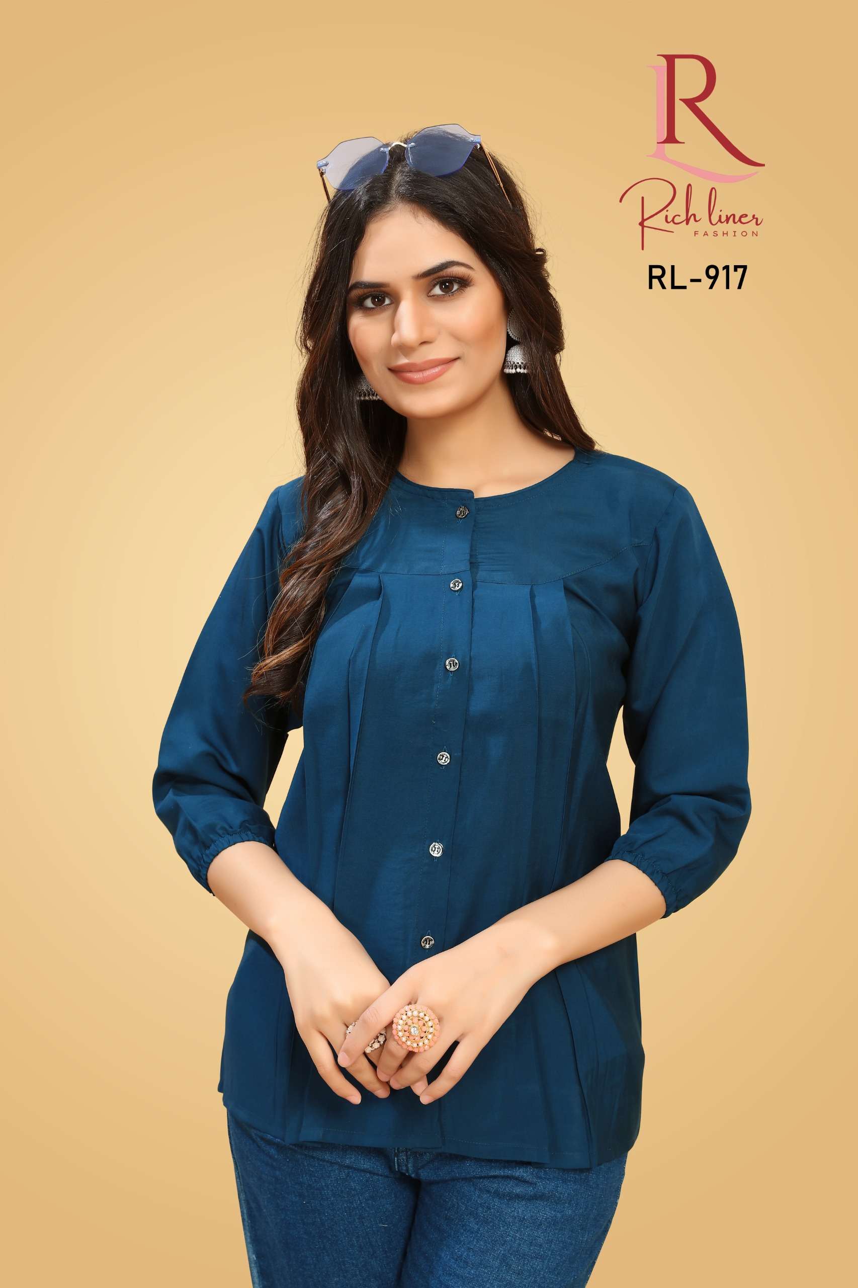 WOMEN VISCOSE COTTON SILK SHIRT Wholesale catalog