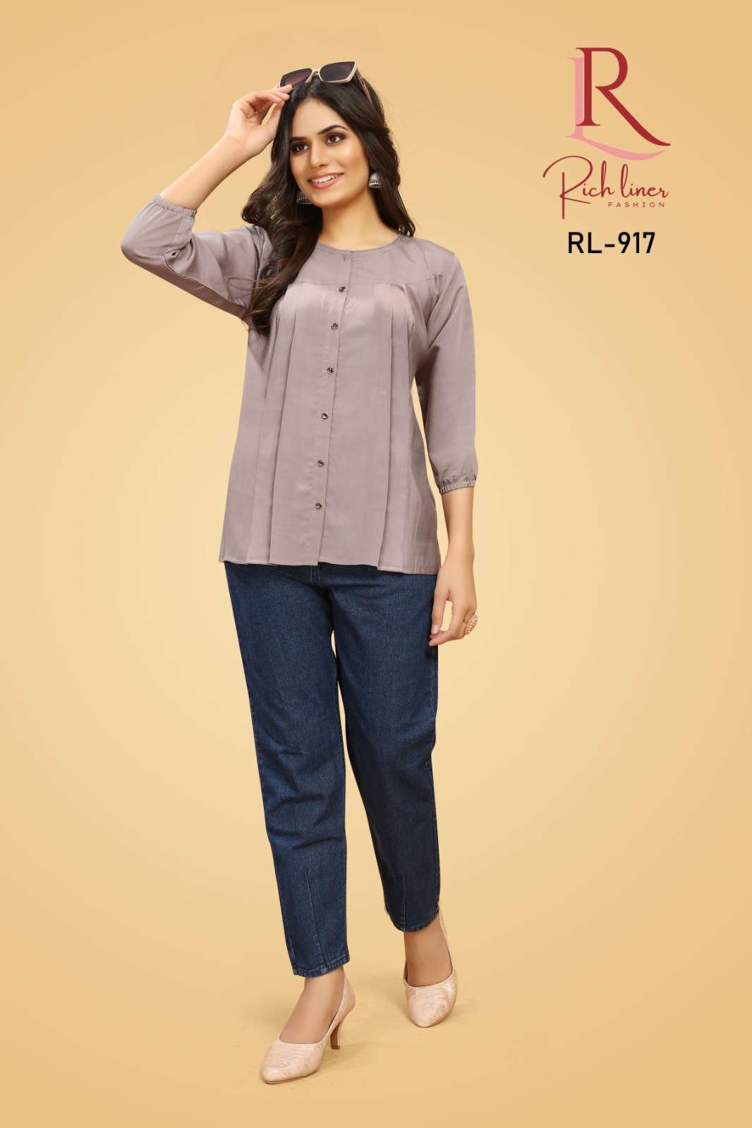 WOMEN VISCOSE COTTON SILK SHIRT Wholesale catalog
