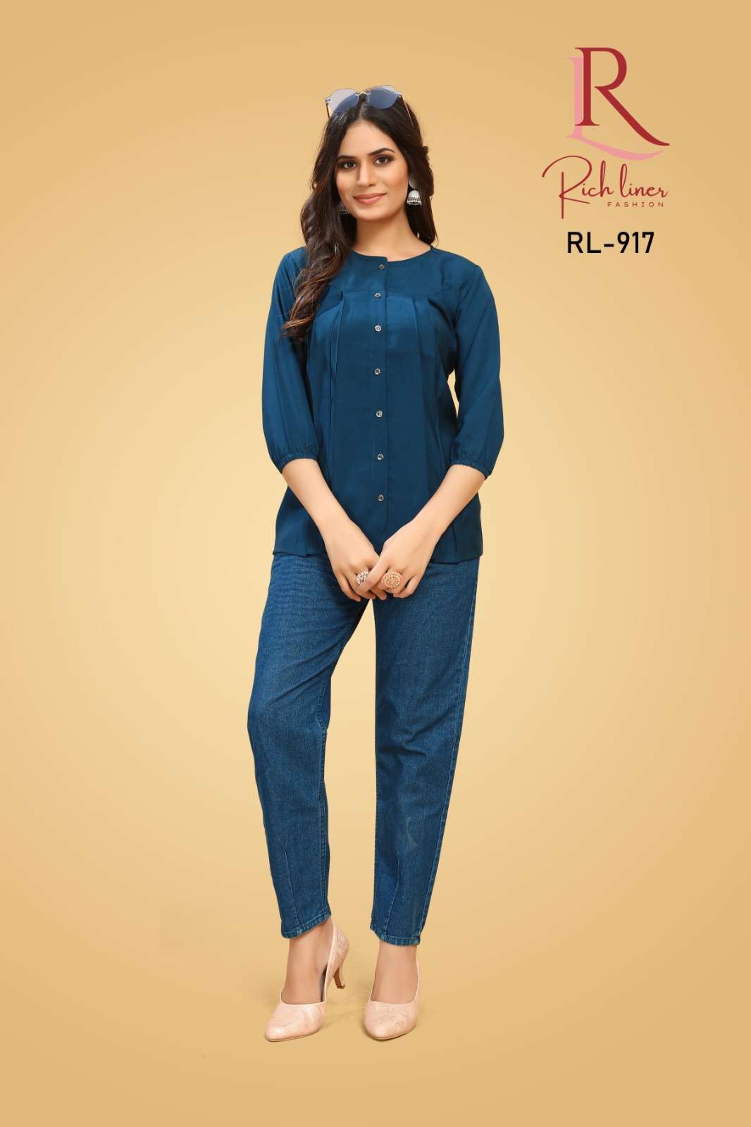 WOMEN VISCOSE COTTON SILK SHIRT Wholesale catalog