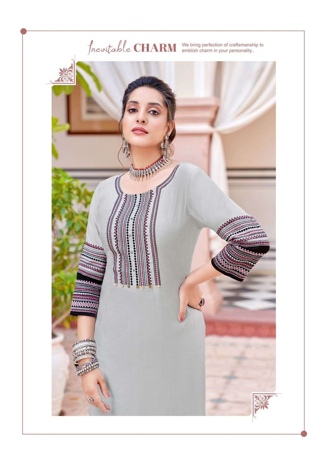 WOOGLEE Salonee Vol 5 Kurti Wholesale catalog