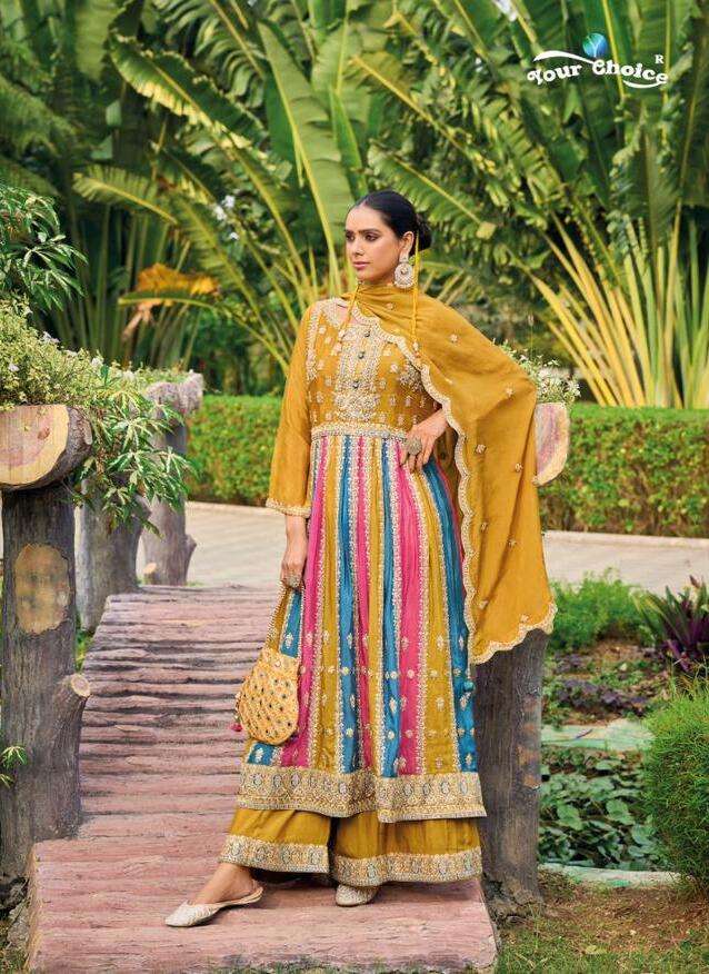 Your Choice Only Chinon Salwar Kameez Wholesale catalog