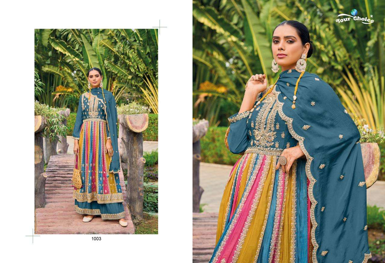 Your Choice Only Chinon Salwar Kameez Wholesale catalog