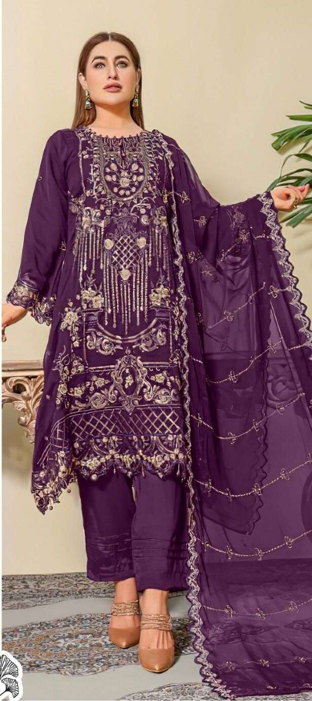 Zaha Zainab Chottani 10233 To 10235 Pakistani Suits Wholesale catalog