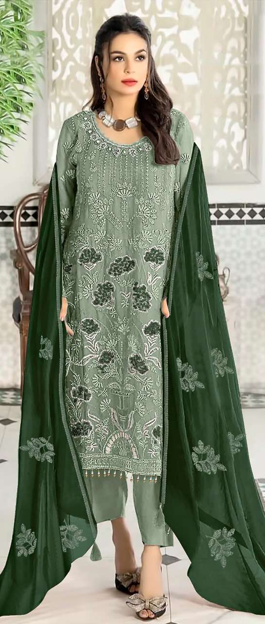Zarqash Z 3095 Premium Georgette Salwar Kameez Wholesale catalog