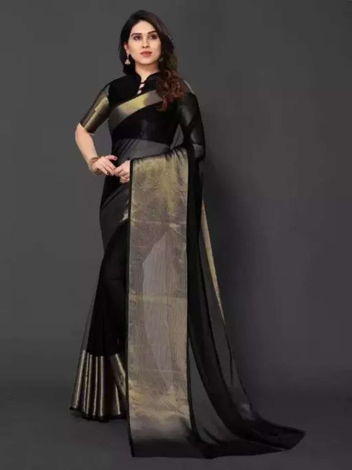 4by11 Chiffon Saree Wholesale catalog