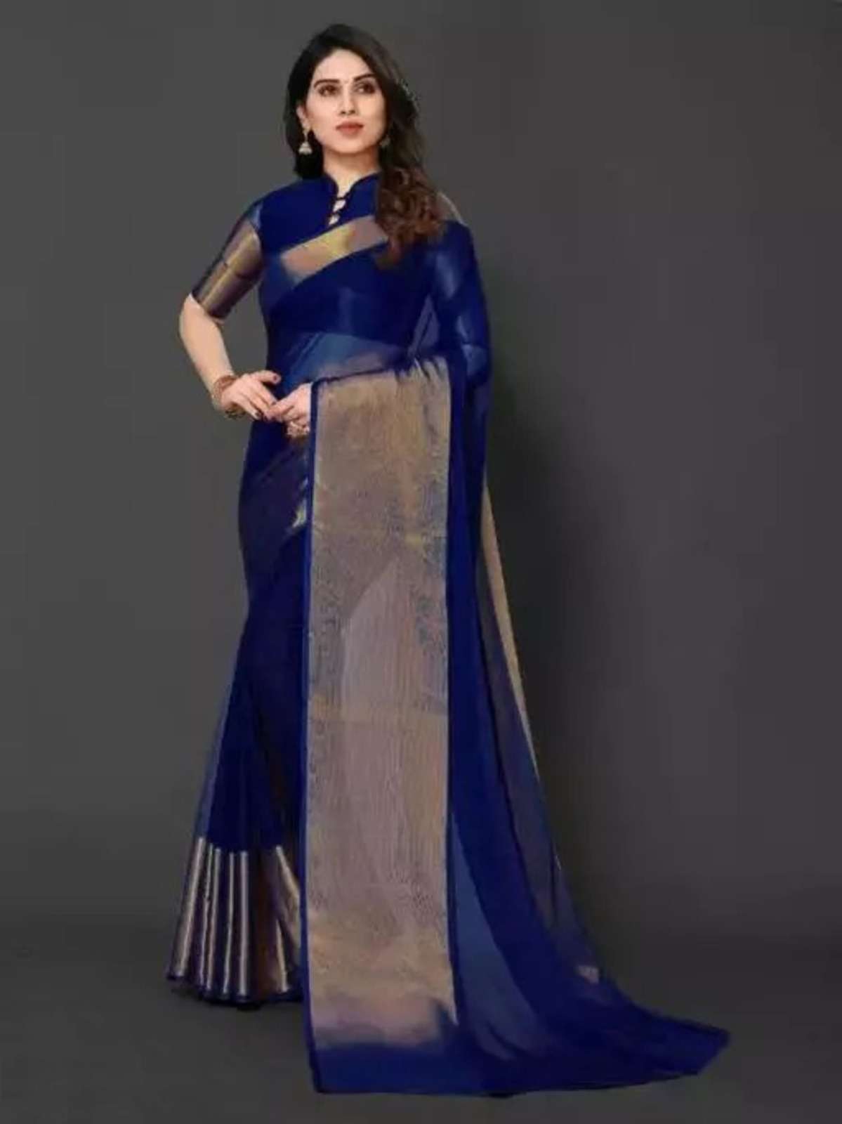 4by11 Chiffon Saree Wholesale catalog