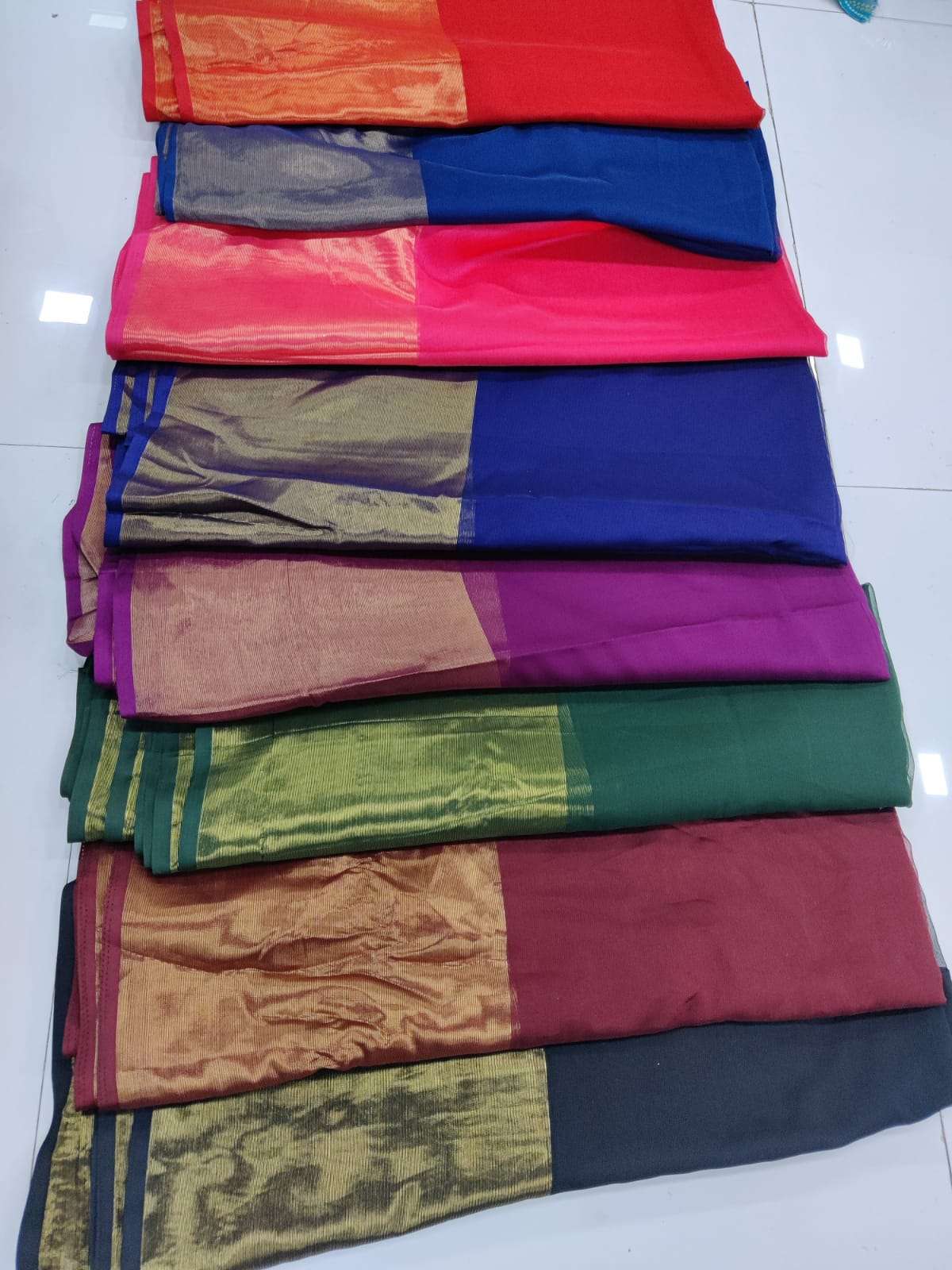 4by11 Chiffon Saree Wholesale catalog