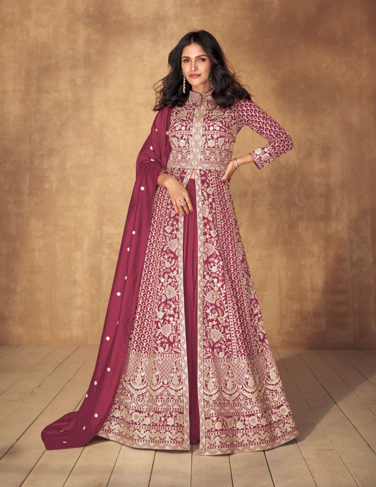 Aashirwad Gulkand Mahira Premium Silk Salwar Kameez Wholesale catalog