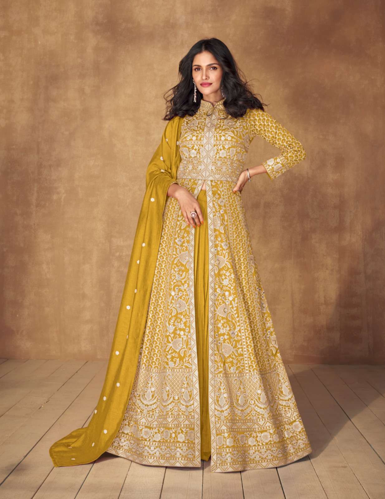 Aashirwad Gulkand Mahira Premium Silk Salwar Kameez Wholesale catalog