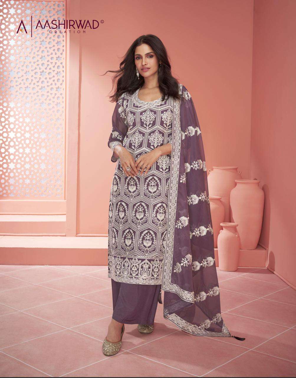 AASHIRWAD RAABTA Salwar kameez Wholesale catalog