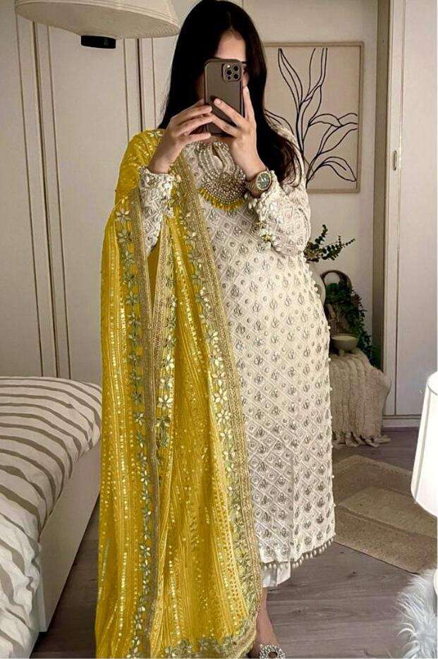 Aasma 208 A To E Hit Design Embroidery Salwar Kameez Wholesale catalog