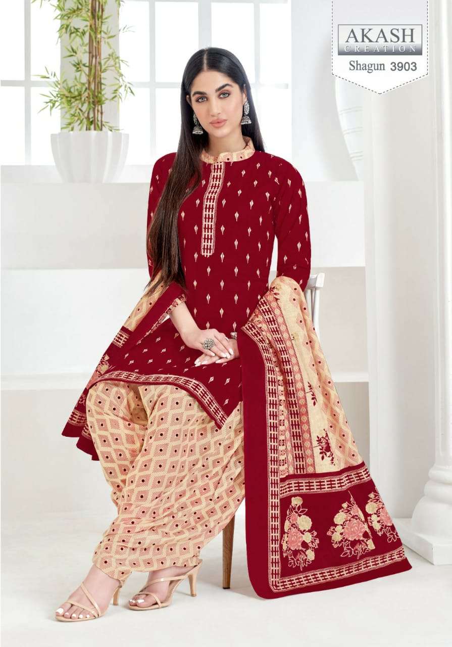 Akash Sahgun Vol-39 – Dress Material Wholesale Catalog