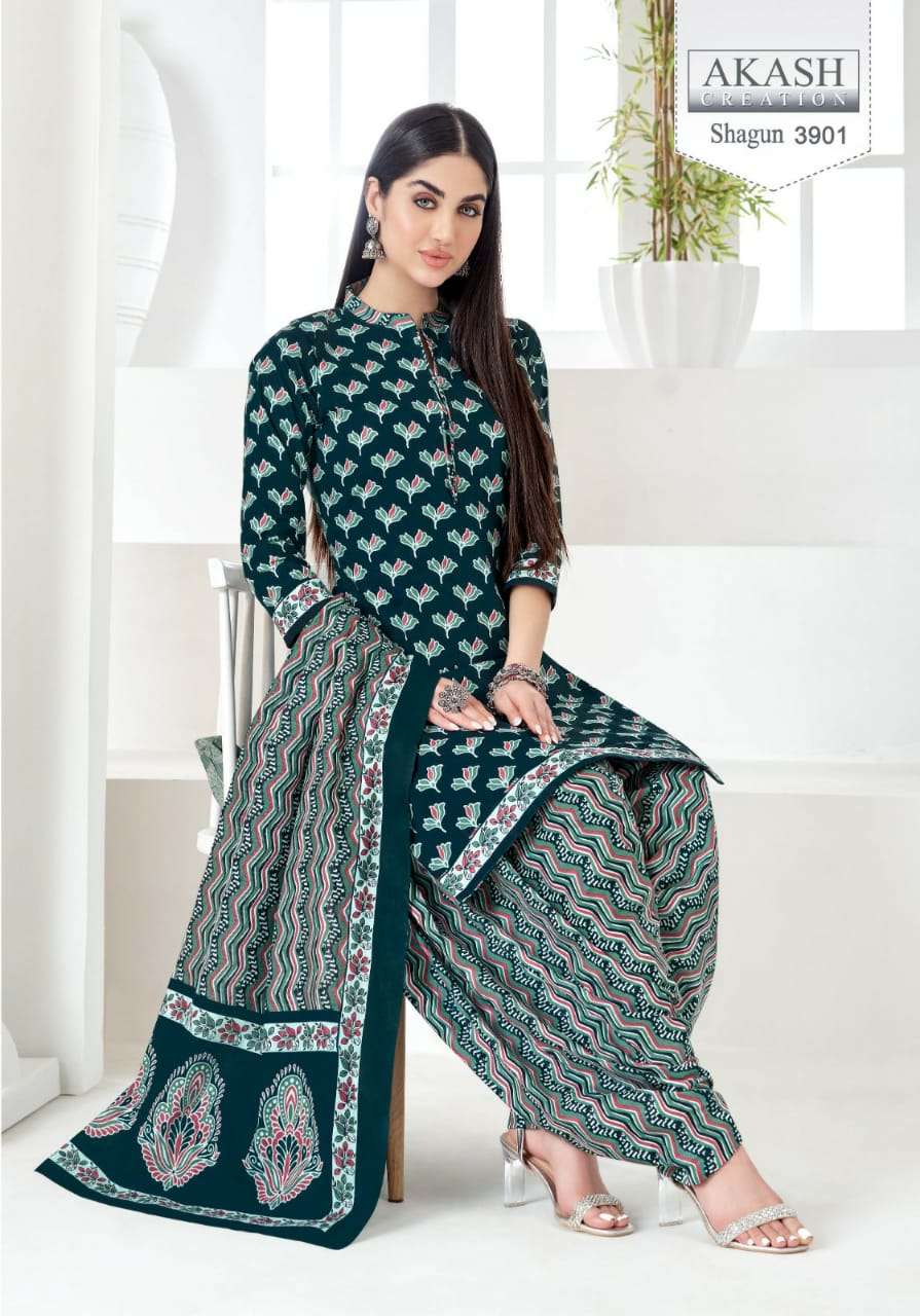 Akash Sahgun Vol-39 – Dress Material Wholesale Catalog