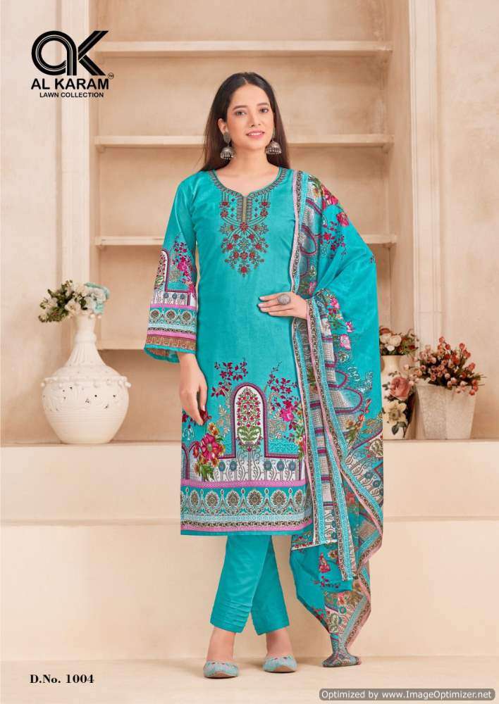 Al Karam Orchid Vol-1 – Dress Material - Wholesale Catalog