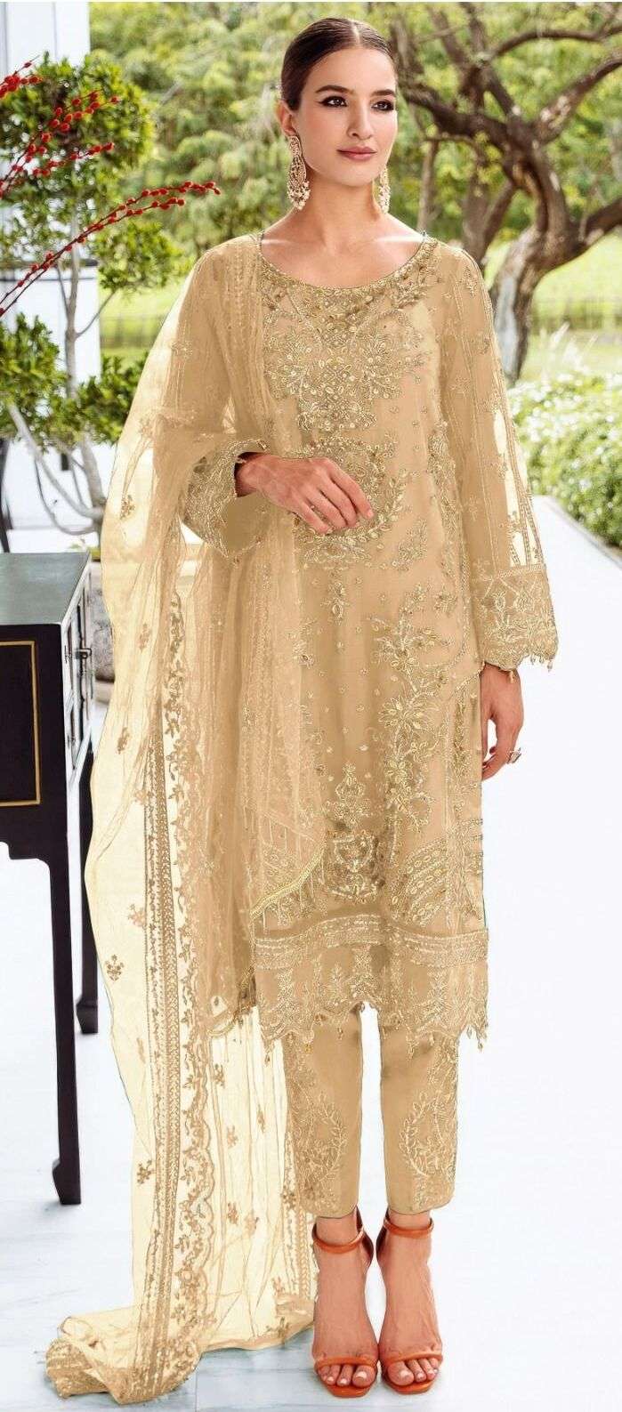 Alk Khushbu Alexa Vol 1 Organza Salwar Kameez Wholesale catalog