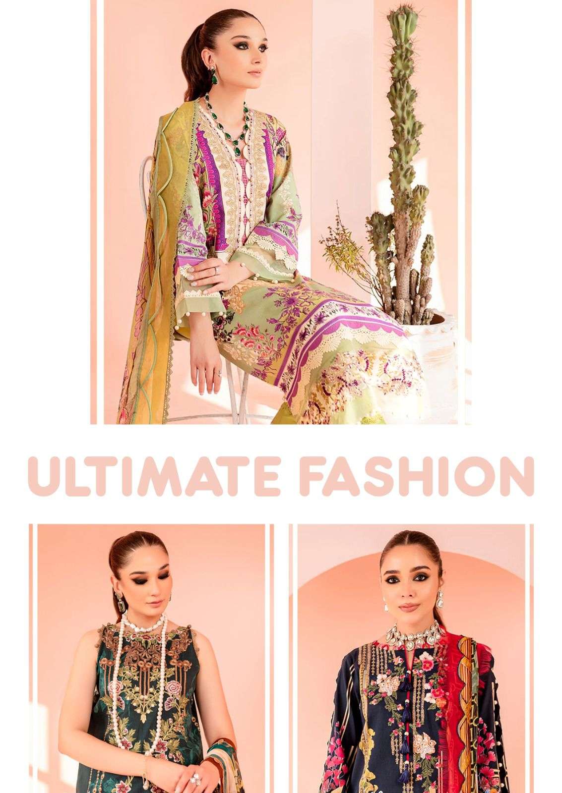 Alkaram Kesariya Vol-11- Heavy Lawn Cotton Dress Material Wholesale Catalog