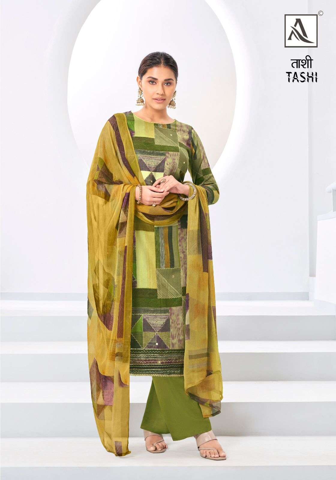 Alok Tashi Premium Cotton Designer Salwar Suits Wholesale catalog