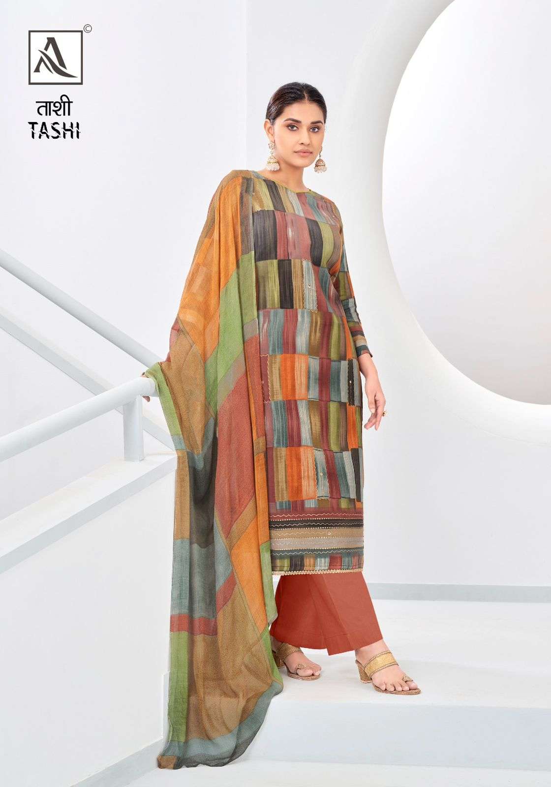Alok Tashi Premium Cotton Designer Salwar Suits Wholesale catalog