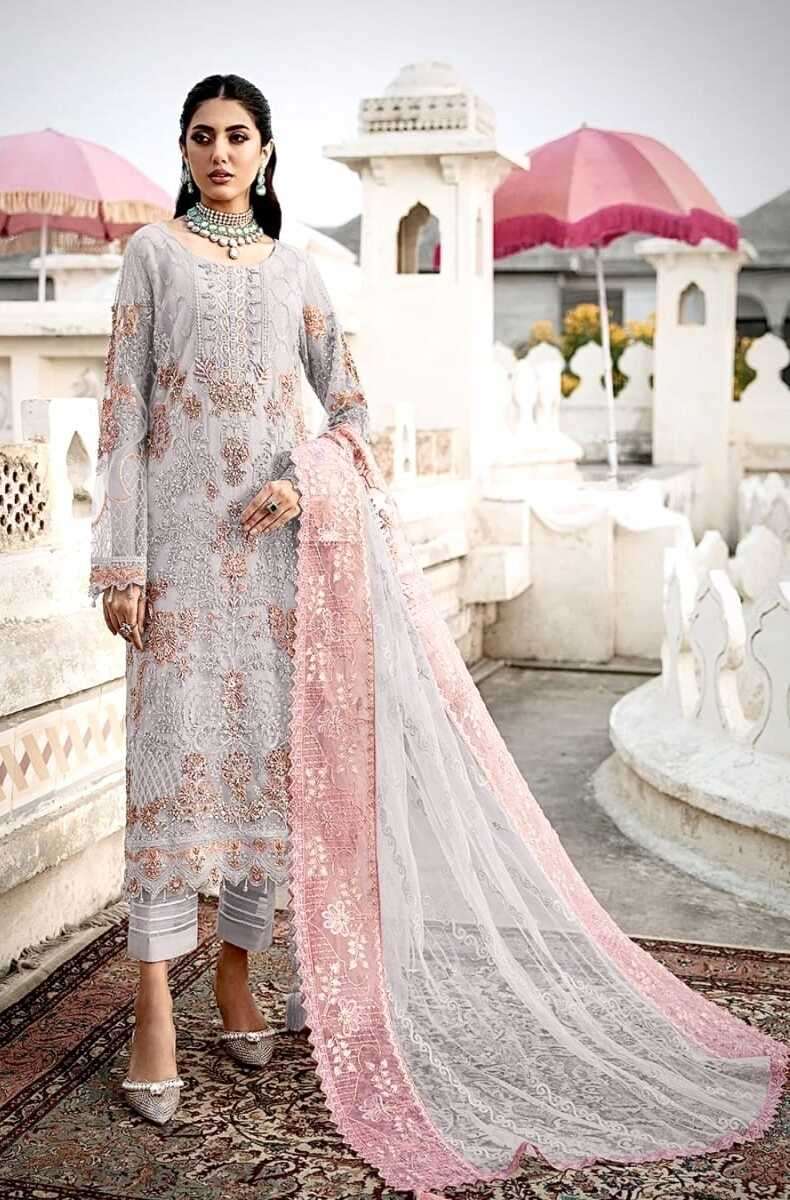 Anamsa 298 A To D Hits Georgette Salwar Kameez Wholesale catalog