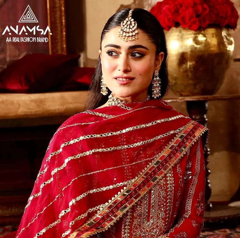 Anamsa 421 Georgette Salwar Kameez Wholesale catalog