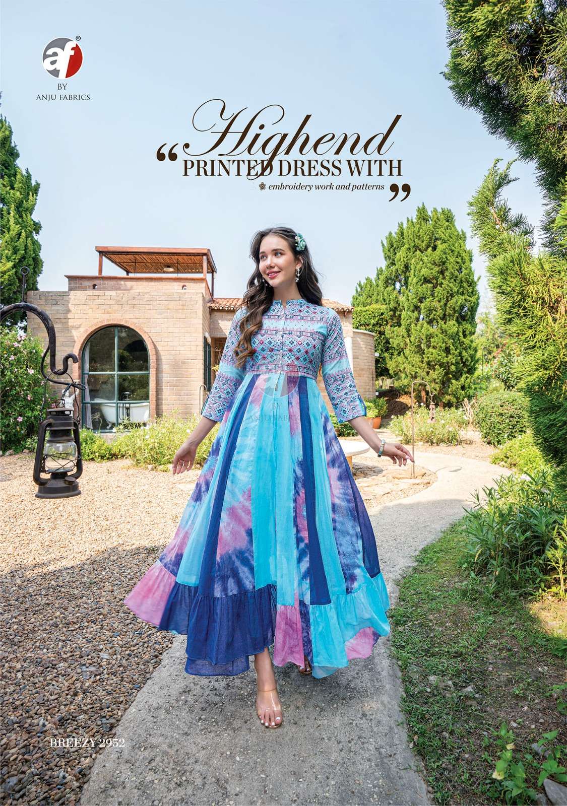 Anju Fabrics Breezy vol -2 Kurti Wholesale catalog