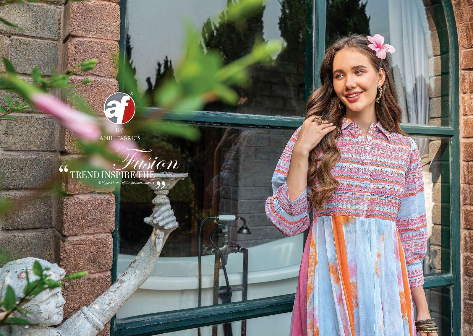 Anju Fabrics Breezy vol -2 Kurti Wholesale catalog