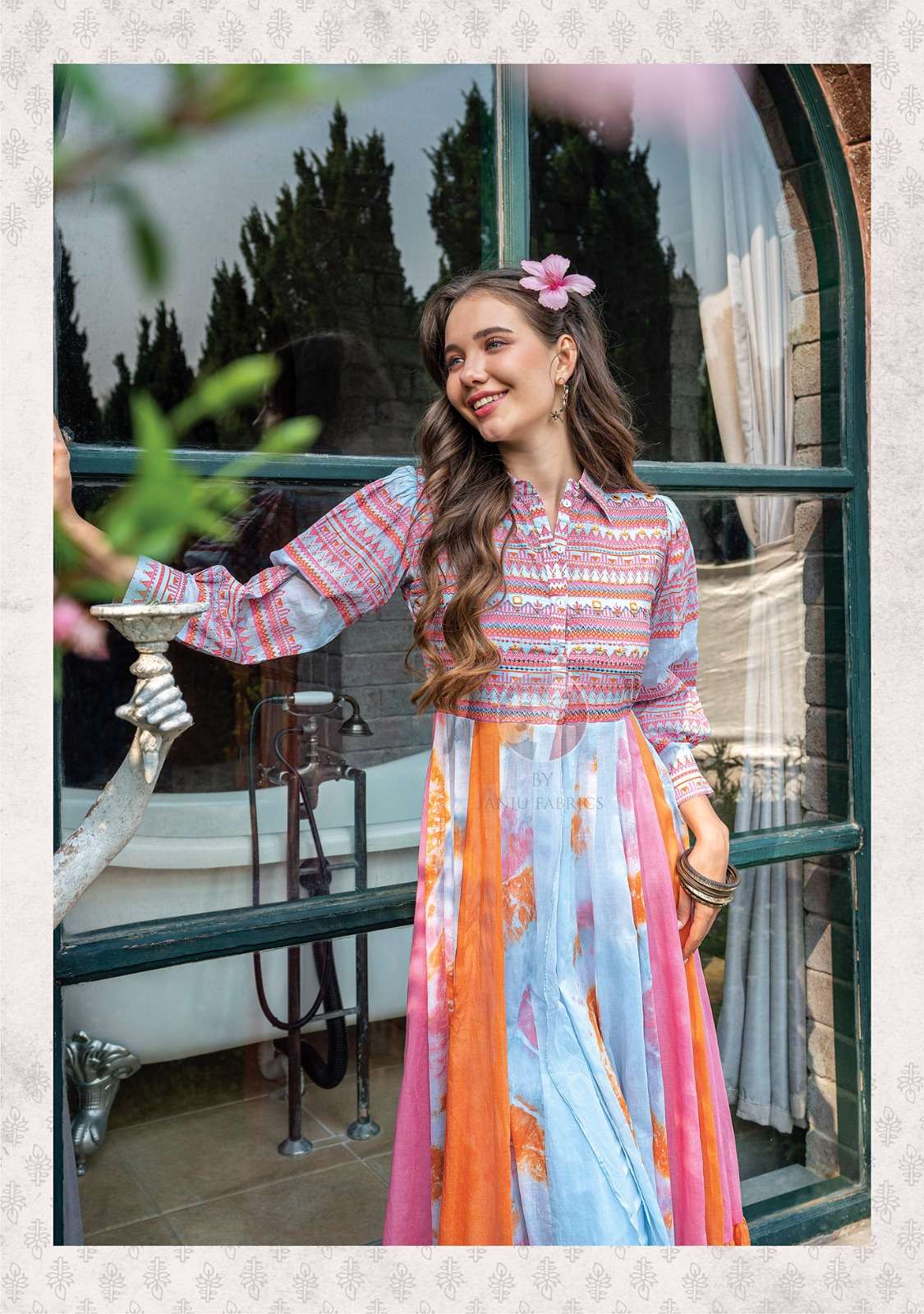Anju Fabrics Breezy vol -2 Kurti Wholesale catalog