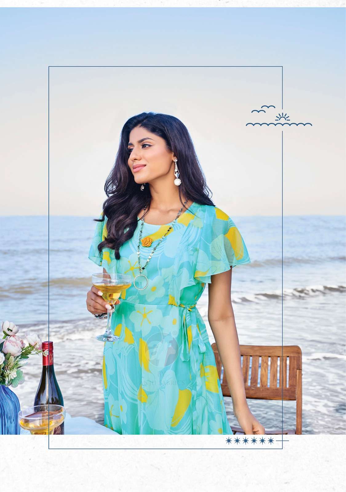 Anju Fabrics Coral Charm vol -4 Kurti Wholesale catalog