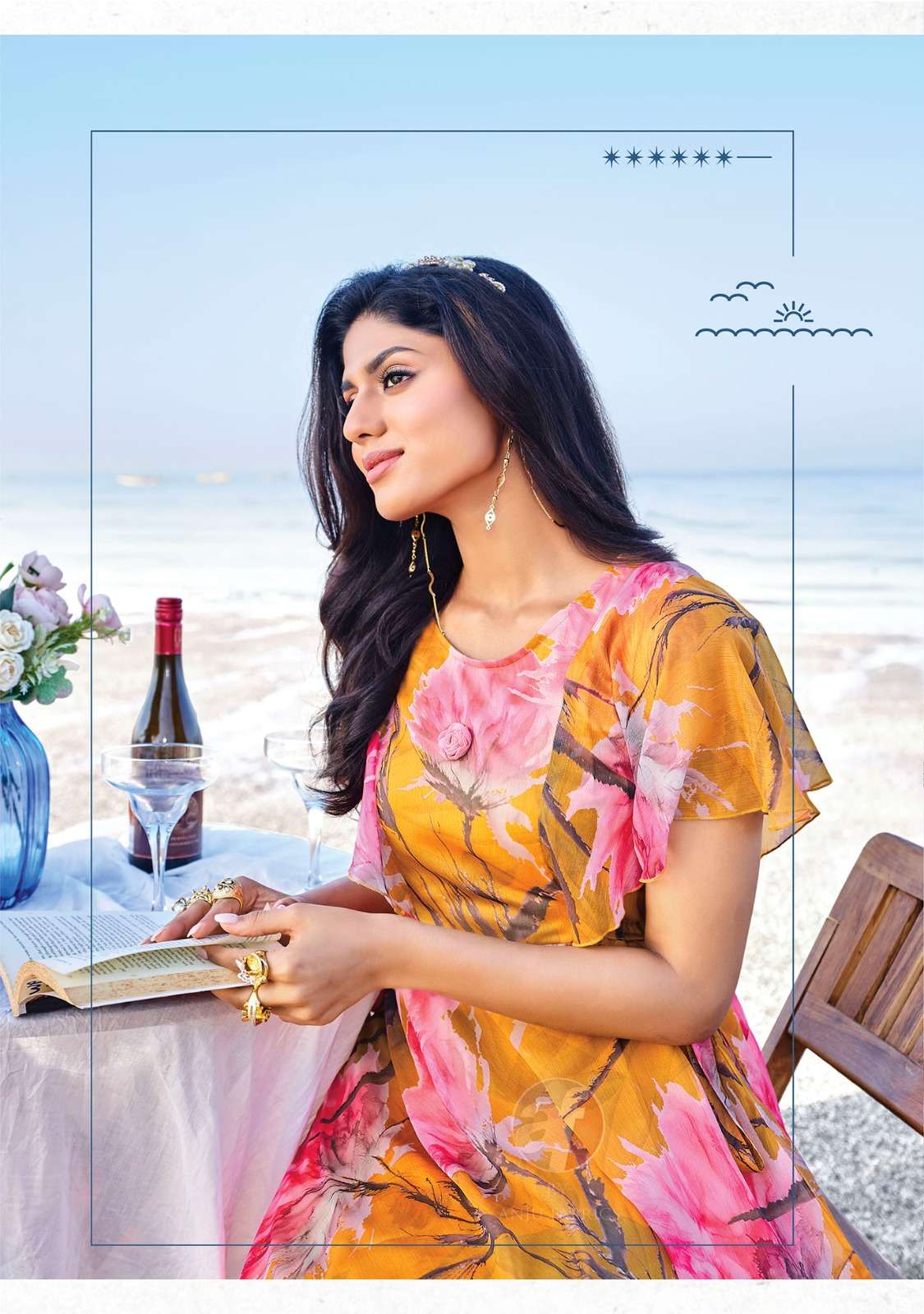 Anju Fabrics Coral Charm vol -4 Kurti Wholesale catalog