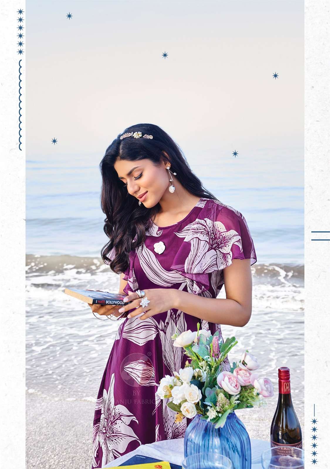 Anju Fabrics Coral Charm vol -4 Kurti Wholesale catalog