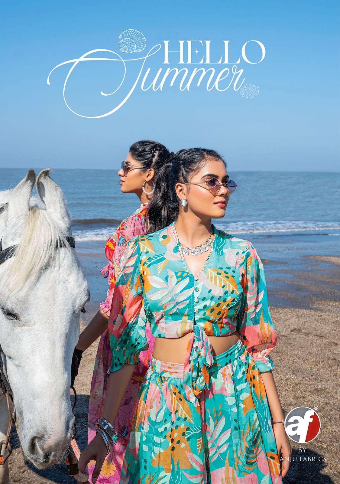 Anju Fabrics Hello Summer Kurti Wholesale catalog