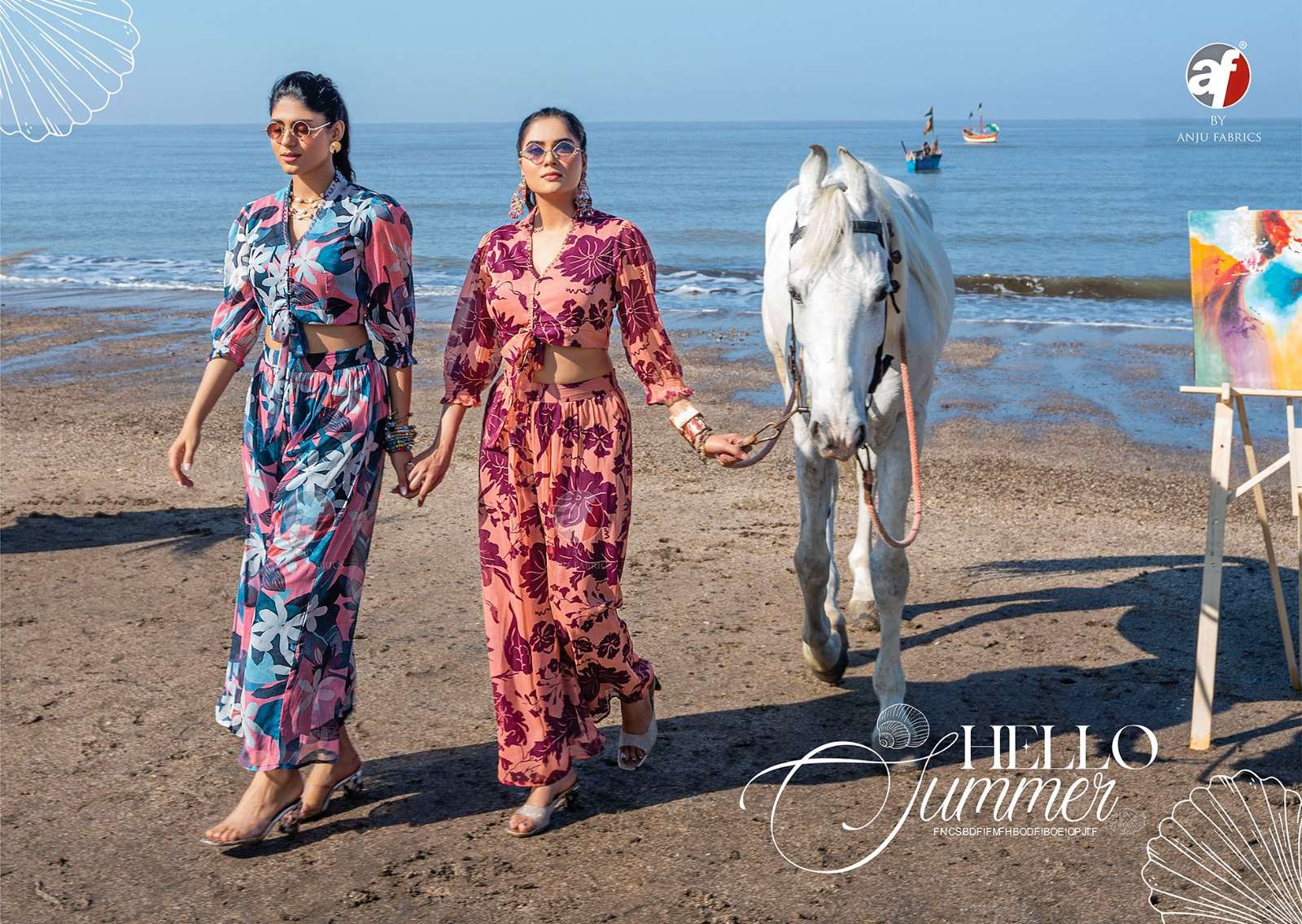 Anju Fabrics Hello Summer Kurti Wholesale catalog