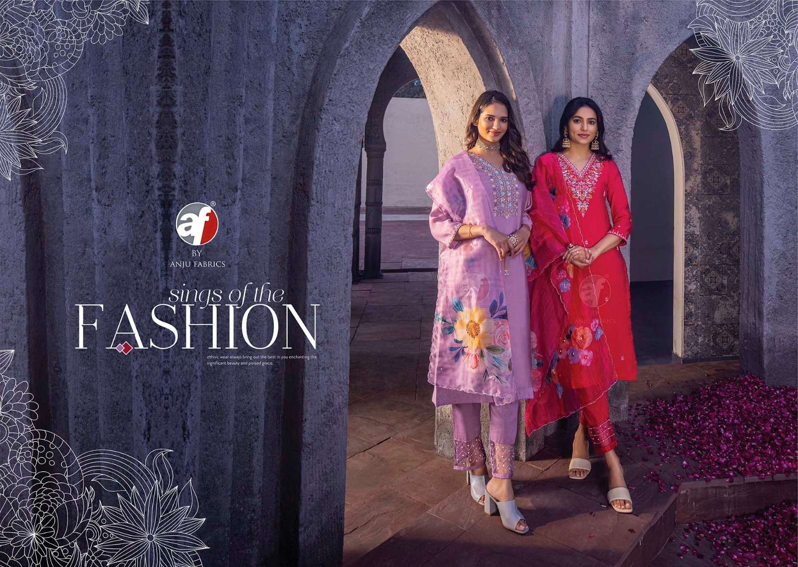 Anju Fabrics Mayra Kurti Wholesale catalog