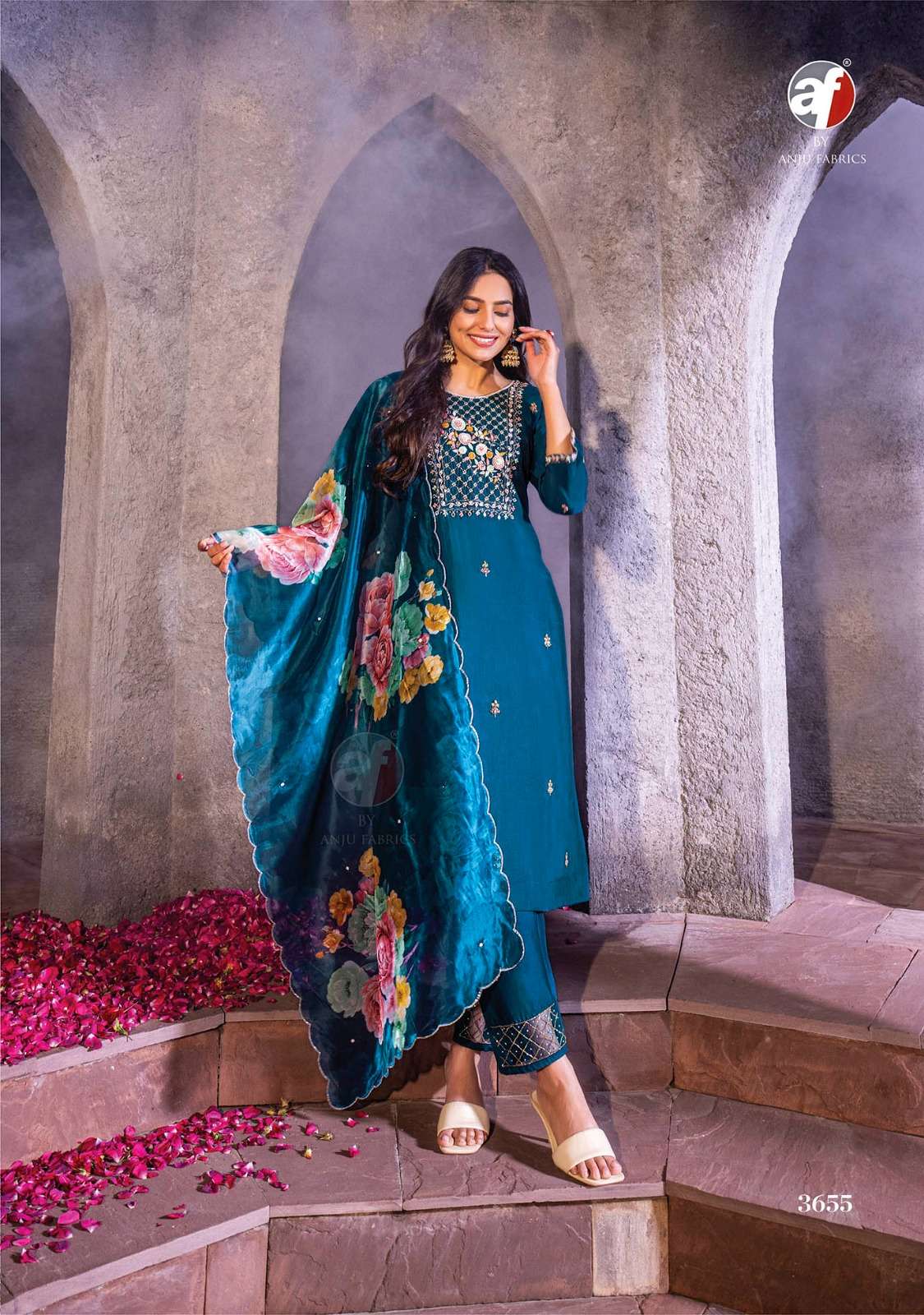 Anju Fabrics Mayra Kurti Wholesale catalog
