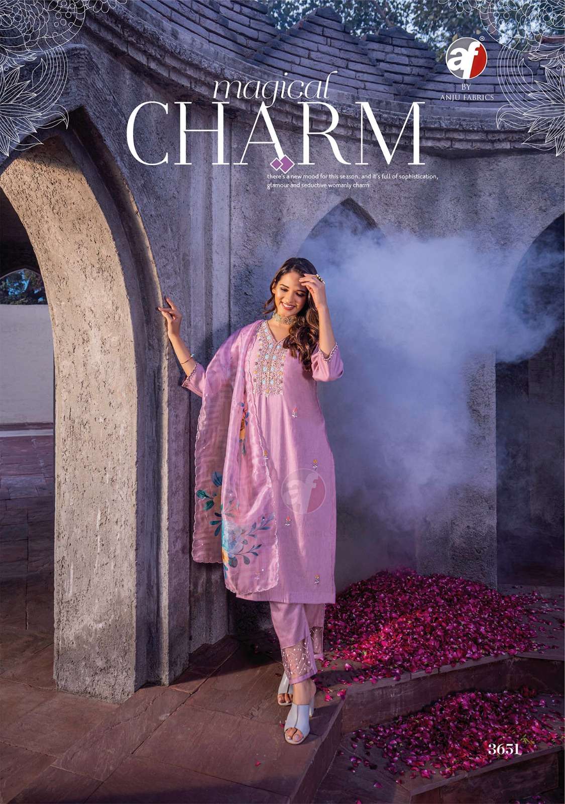 Anju Fabrics Mayra Kurti Wholesale catalog