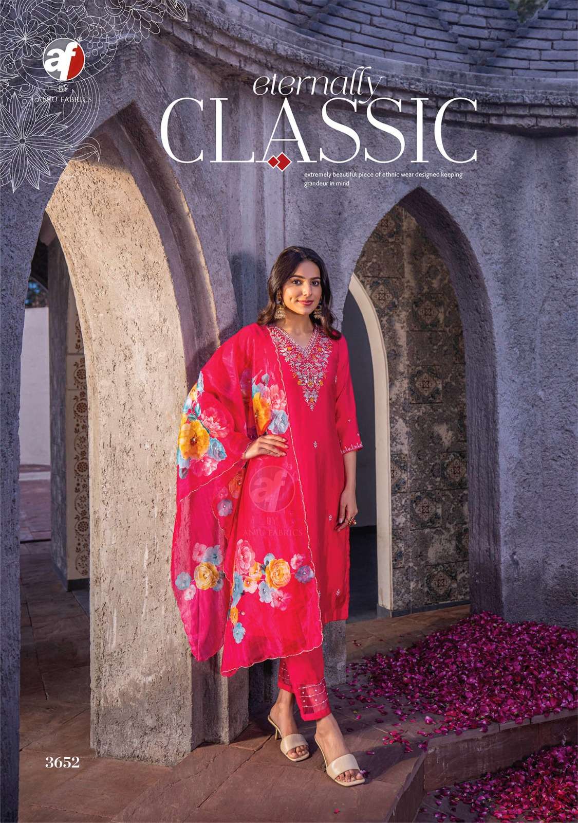 Anju Fabrics Mayra Kurti Wholesale catalog