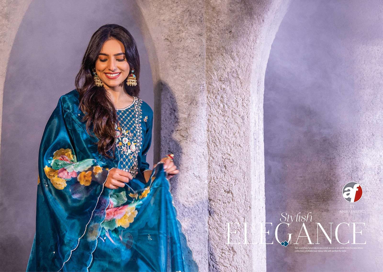 Anju Fabrics Mayra Kurti Wholesale catalog