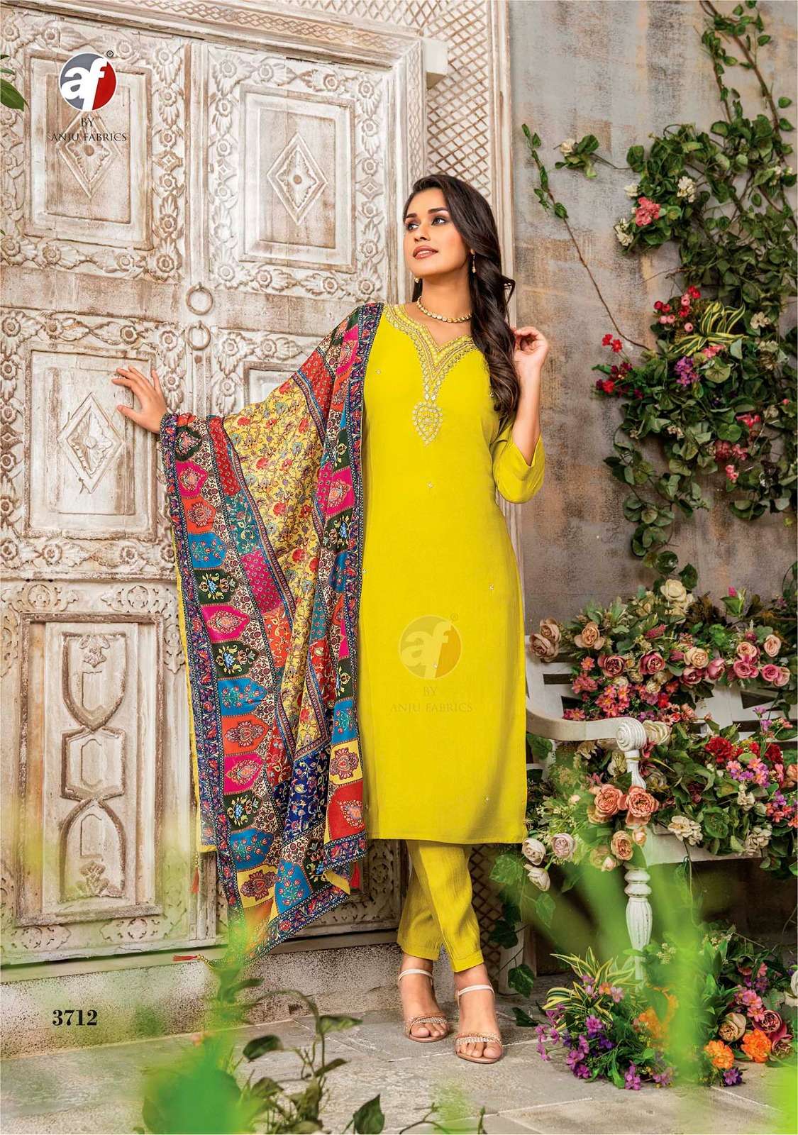 Anju Fabrics Shararat vol -6 Kurti Wholesale catalog
