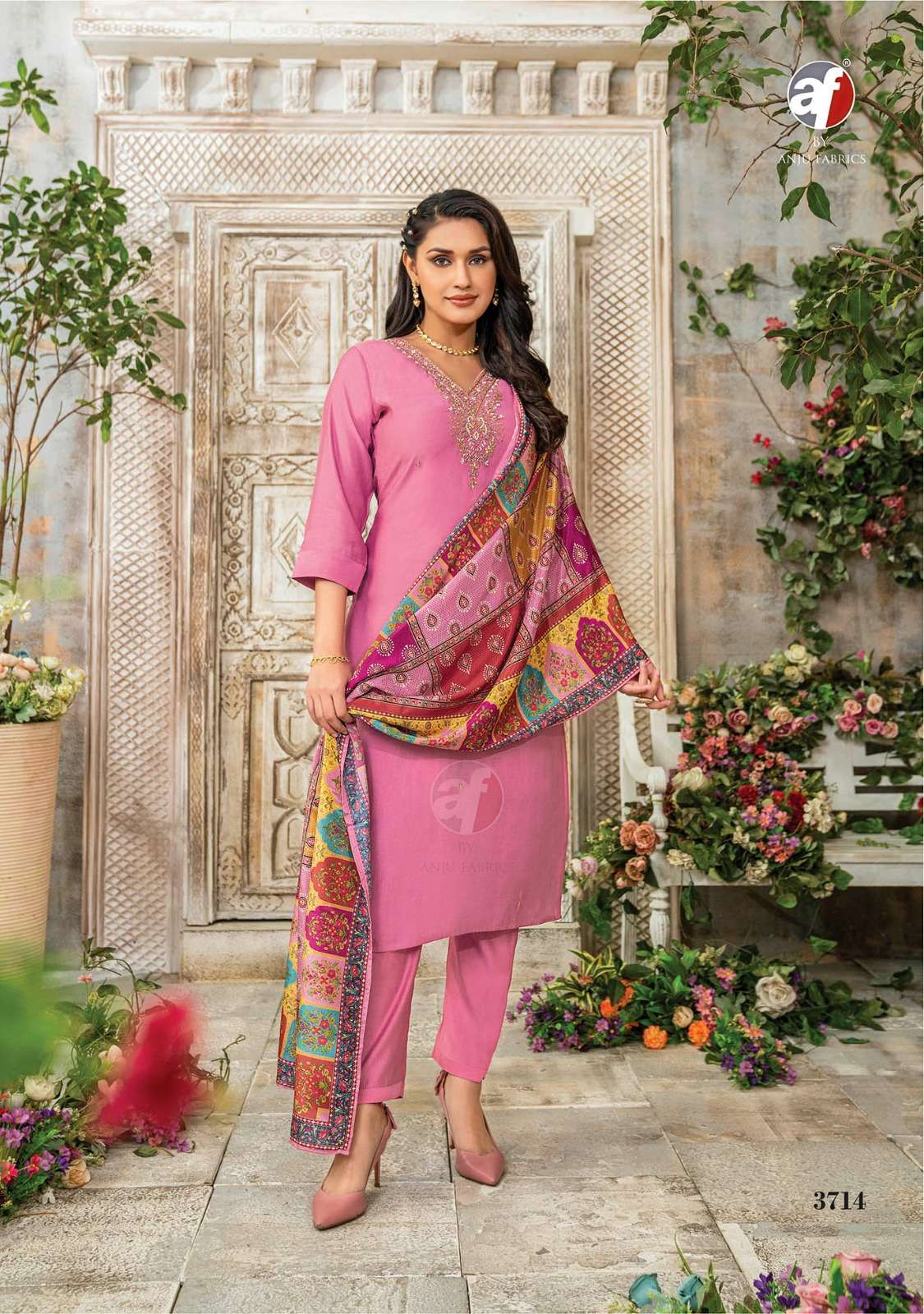 Anju Fabrics Shararat vol -6 Kurti Wholesale catalog