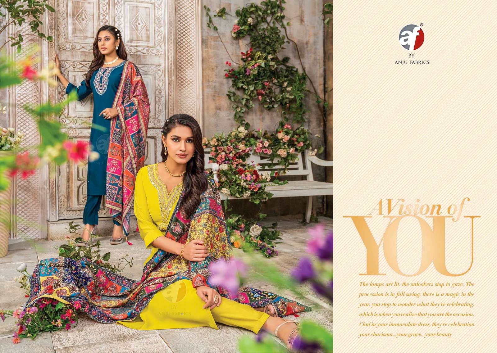 Anju Fabrics Shararat vol -6 Kurti Wholesale catalog