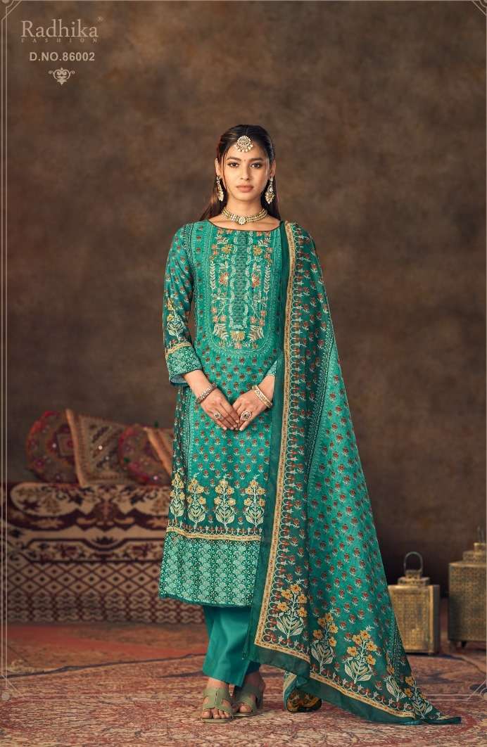 Azara QURBAT Jam cotton Dress Materials Wholesale catalog