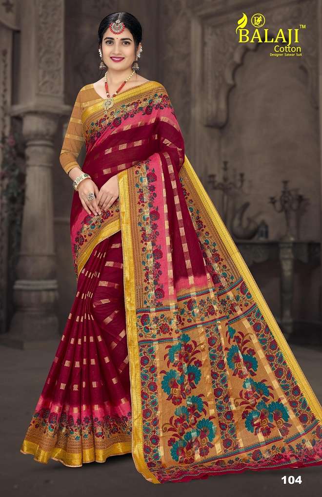 Balaji Biscuit Butta With B.P Vol-1 – Cotton Sarees Wholesale Catalog