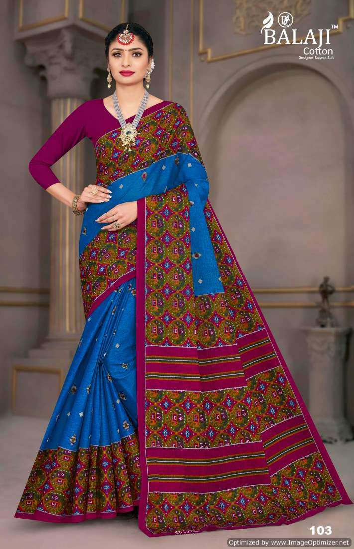 Balaji Mysore Masleen vol-1 – Cotton Sarees - Wholesale Catalog