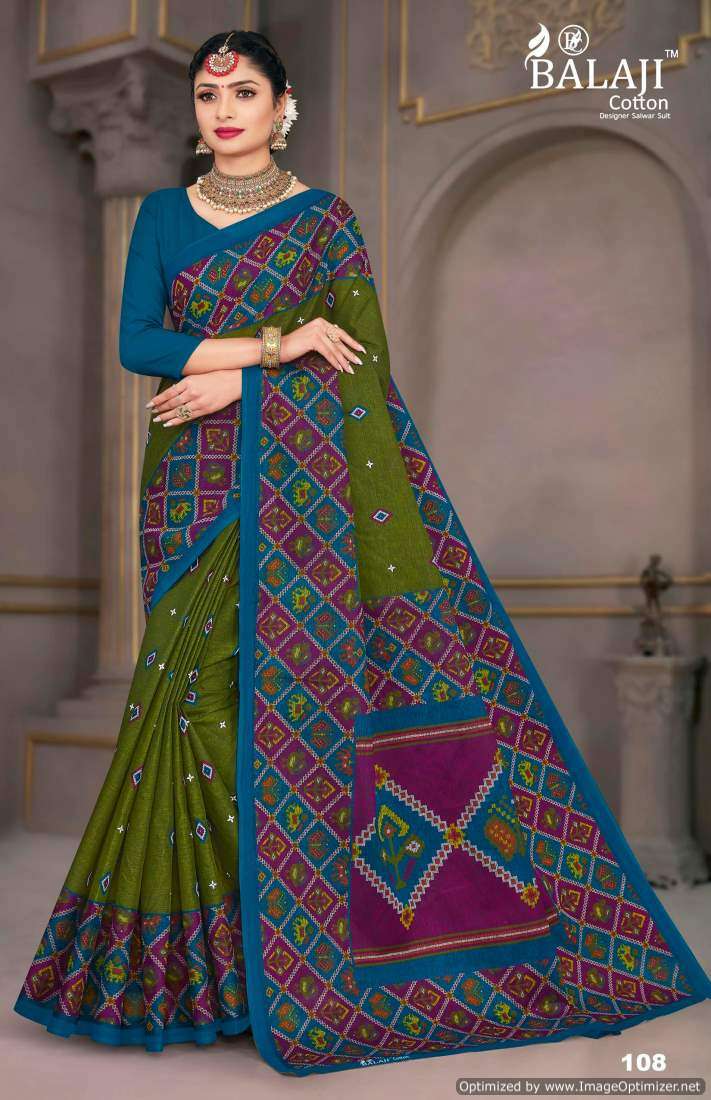 Balaji Mysore Masleen vol-1 – Cotton Sarees - Wholesale Catalog