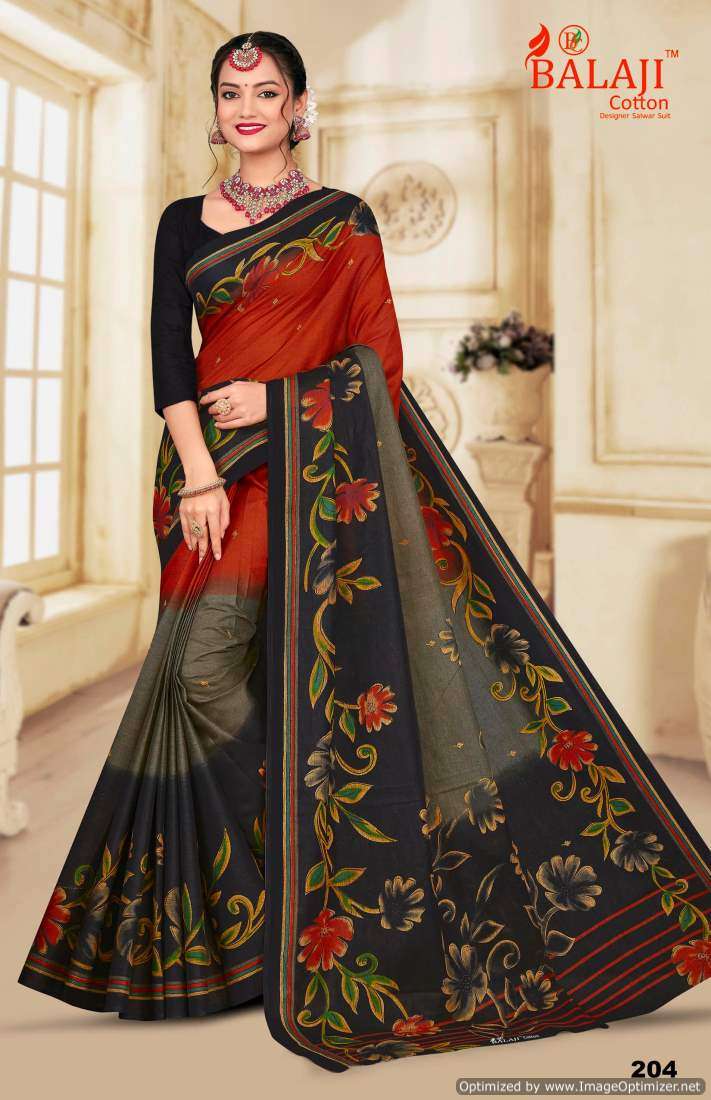 Balaji South Masleen Vol-2 – Cotton Sarees - Wholesale Catalog