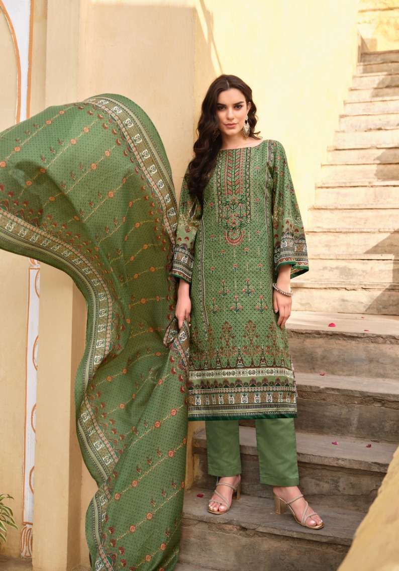 Belliza Bin Saeed Vol 3 Dress Material Wholesale catalog
