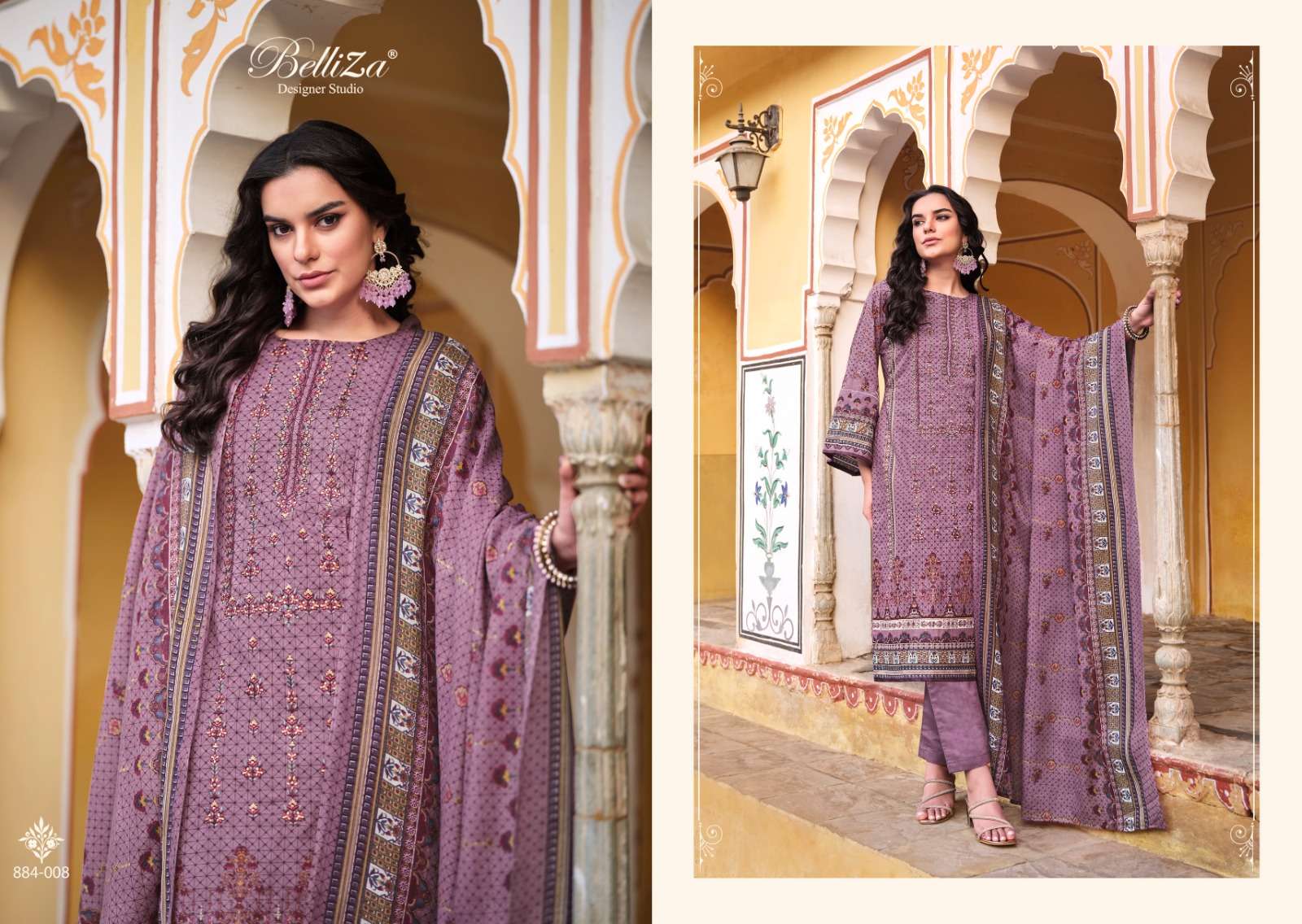 Belliza Bin Saeed Vol 3 Dress Material Wholesale catalog