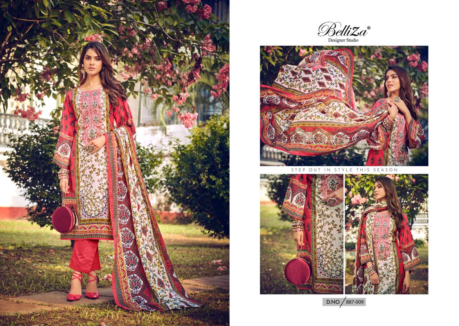 Belliza Naira Vol 38 Cotton Printed Dress Material Wholesale catalog