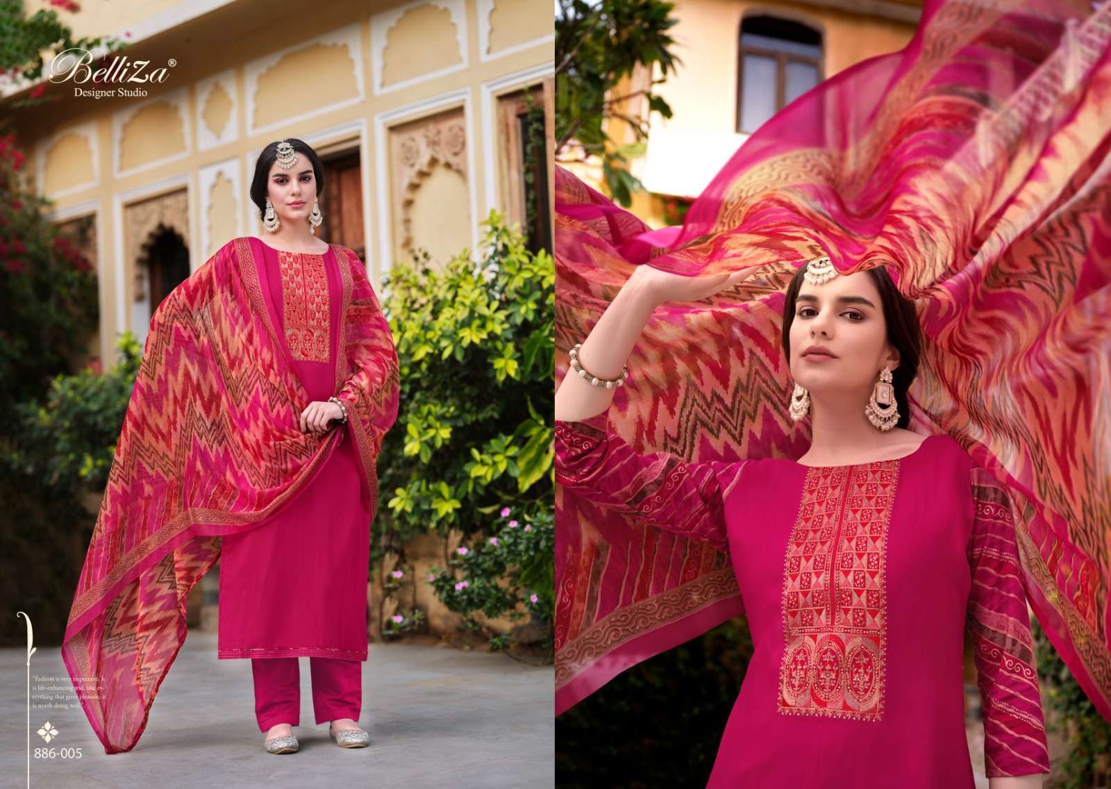 Belliza Vaani Rayon Printed Dress Material Wholesale catalog